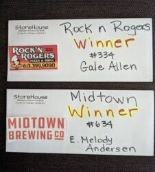 Lucky Winners!