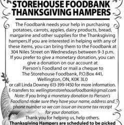 Thanksgiving Help